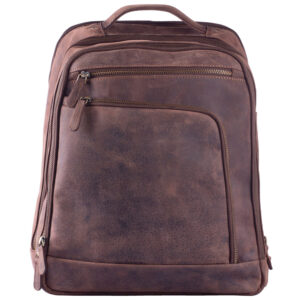 Leather Backpack Brown
