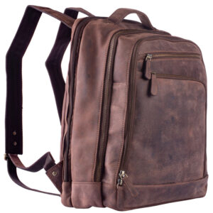 Leather Backpack Brown