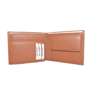Leather Men Wallet Tan