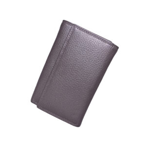 Women Leather Black Bi Fold
